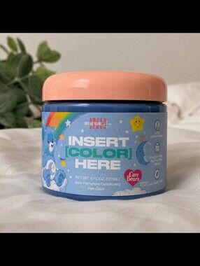 Insert Color Here Care Bears Wish Bear Baby Blue Semi-Permanent Hair Color 6 oz